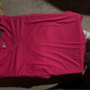 White Birch Fuchsia Top